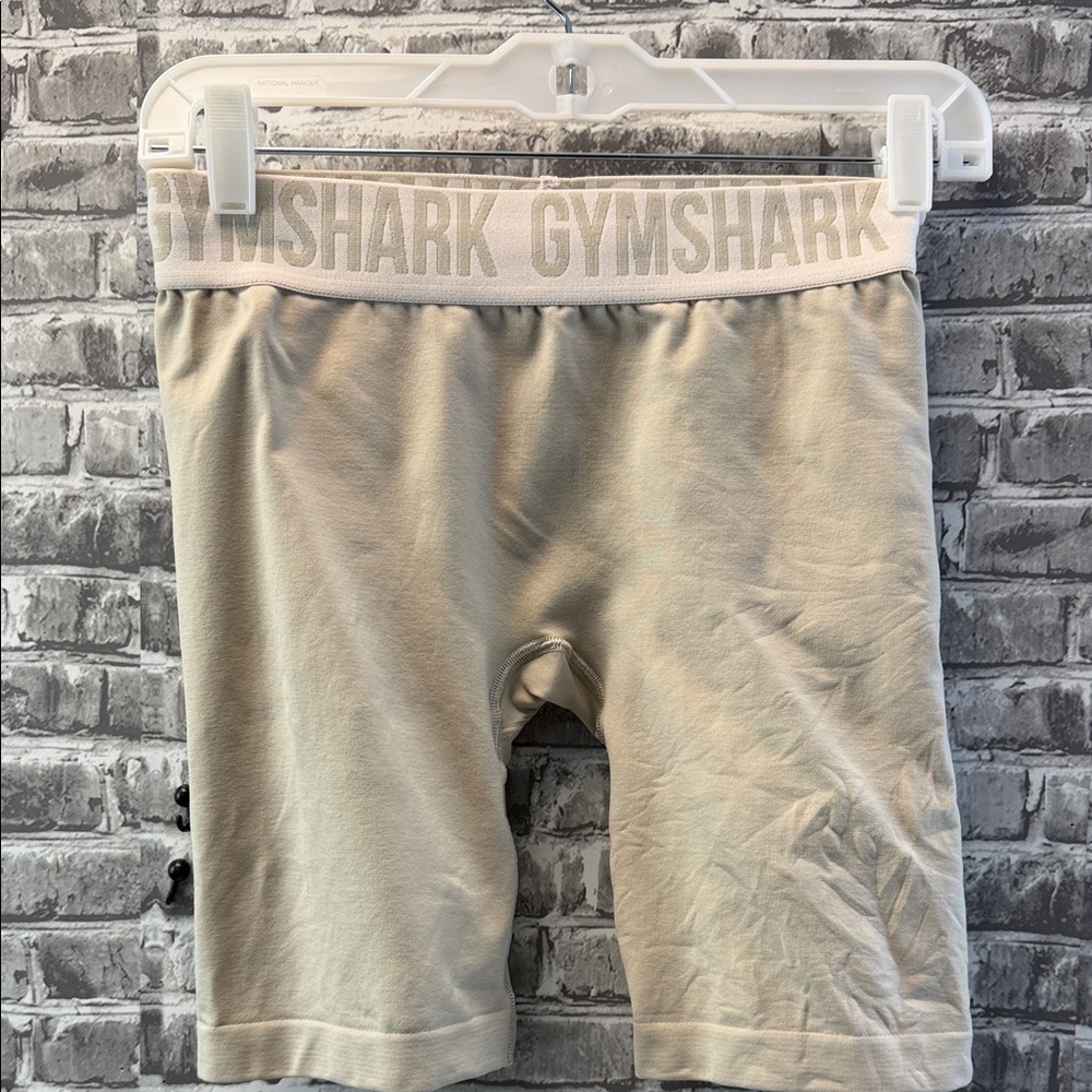 Gymshark Beige Athletic Shorts